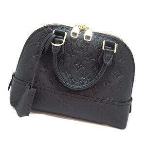 Louis Vuitton Neo Alma Bag Shoulder Black Noir Empreinte